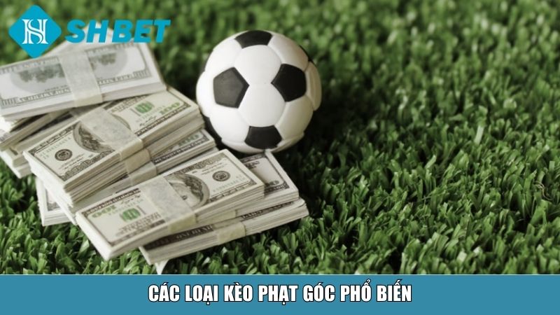 Các loại kèo phạt góc phổ biến