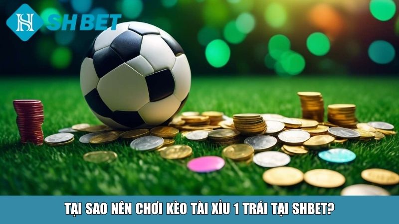 Tại sao nên chơi kèo tài xỉu 1 trái tại SHBET?