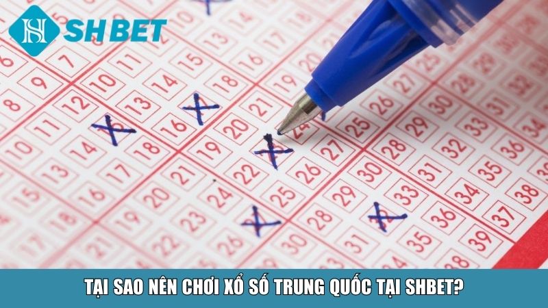 Tại sao nên chơi xổ số Trung Quốc tại SHBET?