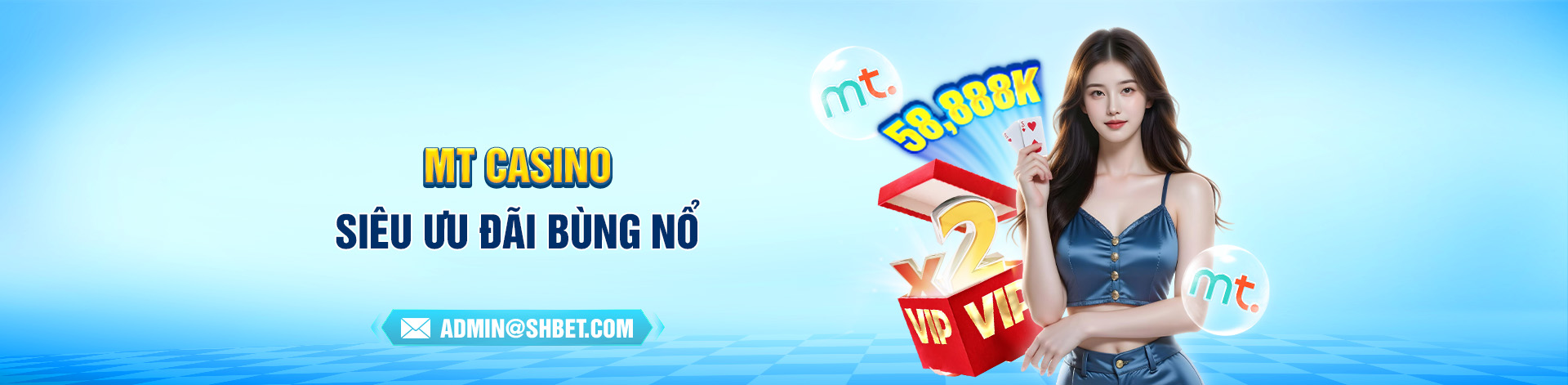 Sảnh Mt casino shbet quà hấp dẫn